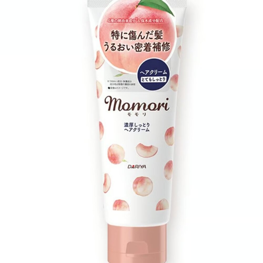 DARIYA Momori Peach Moist Hair Cream 150g Thick Repair Treatment Made in Japan
